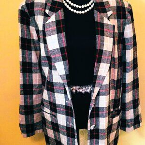 VINTAGE SAG HARBOR MULTICOLOR BLAZER